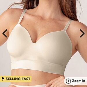Shapermint Truekind Bras Size 3x Available In White, Chai, Black